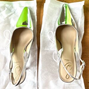 Sam Edelman Bianka Silver Slingback 8 1/2 M